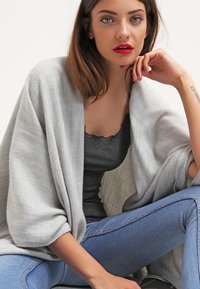 Rosemunde SILK-MIX - Top - dark grey