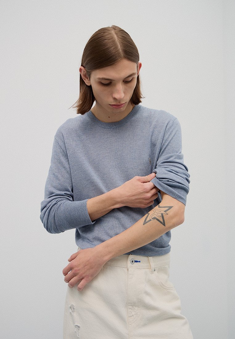 AllSaints Trui blauwgrijs AllSaints Trui blauwgrijs