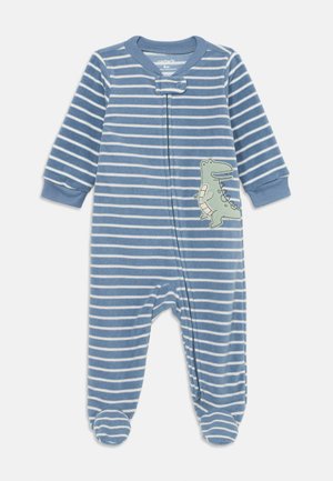 Pajac za spanje - blue/off white