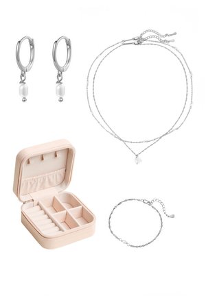 SET - Ohrringe - silver coloured