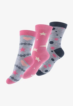 Cotton Prime STERNE & PUNKTE 6 PAAR - Chaussettes - bunt