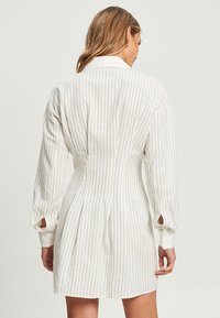 CALLI BON  - Blousejurk - white pinstripe
