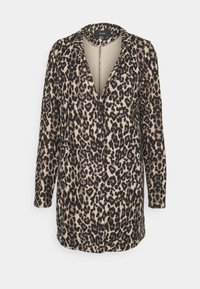 Vero Moda VMBRUSHEDKATRINELE - Casaco curto - sepia tint