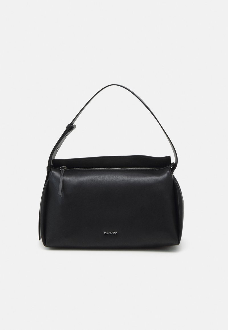 Calvin Klein ELEVATED SOFT SHOULDER BAG  - Rokassoma - black