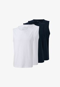 Ausgewählt, navy   weiß