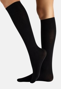 Calzitaly 5 PACK COLOURED COTTON - Calzettoni - black