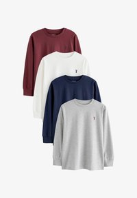 Nevybráno, berry red grey white blue