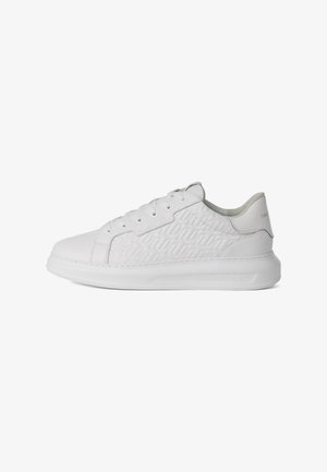 KARL LAGERFELD, KAPRI MENS MONOGRAM RPT LO - Zapatillas - white lthr / mono
