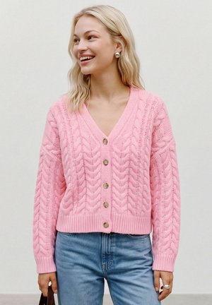 Vero Moda, CARDIGAN VMDREAM KNIT CARDIGAN - Gilet - rose shadow