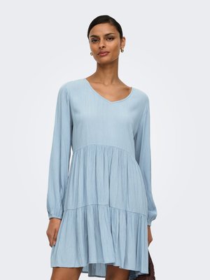 JDY, KLEID JDYLIVA KURZES KLEID - Hverdagskjole - dusty blue