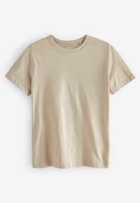 Next ESSENTIAL CREW NECK T-SHIRTS 3 PACK - Triko s potiskem - animal print natural neutral grey