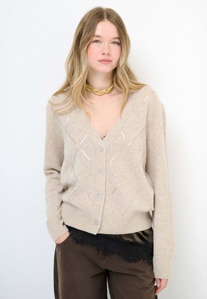 FASHION LINE - Cardigan - beige