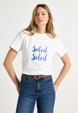 T-shirt con stampa - white
