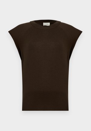 CLOSED CREW NECK SLEEVELESS - Top - maple brown