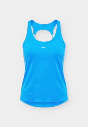 Nike Performance, TANK ELASTIKA - Débardeur - light photo blue/white