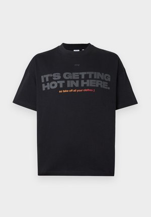 HOT IN HERE - T-shirt estampada - black