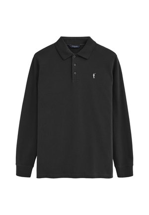 Polo Club, POLOSHIRT MAN RIGBY GO POLO LS IO LONG SLEEVE REGULAR FIT - Poloshirt - black