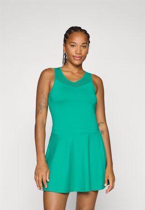 DRESS FRANJA - Jerseykjole - court green