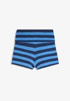 STRIPED - SHORTS - Short - dark blue