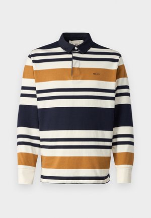 75TH ANNIVERSARY CAPSULE - MULTISTRIPE HEAVY RUGGER - Top s dlhým rukávom - cumin/beige