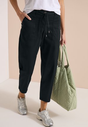 Cecil, MID WAIST BARREL LEG HOSE IM CASUAL FIT - Housut - palm breeze green