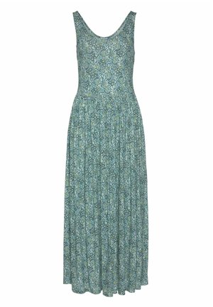 LASCANA Jerseykleid - grün bedruckt