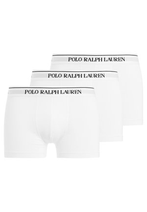 Polo Ralph Lauren POUCH TRUNKS 3 PACK - Trunks - white