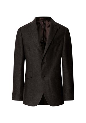 Hackett London, Blazer jacket - ebony brown