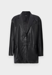 MARAT - Chaqueta de cuero - black