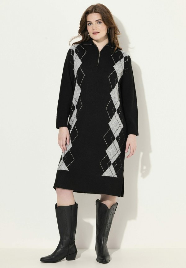ARGYLE - Strickkleid