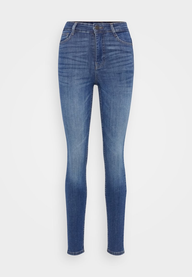 Noisy May Jeggings blauw denim/bluedenim
