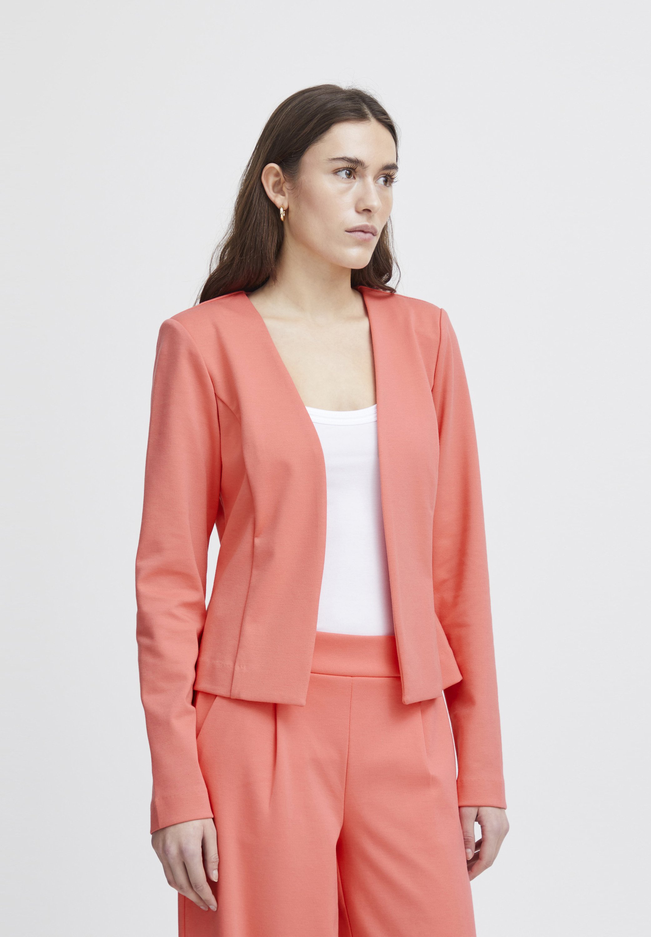 売れ筋商品|||イチ ニット&セーター レディース アウター IHKate - Cardigan - calypso coral 楽天市場】レディース 秋 冬 ジャケット アウター ニットコート