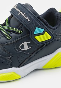 Champion WAVE UNISEX - Zapatillas de entrenamiento - navy/yellow