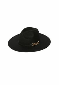 CHAIN DETAILING FEDORA - Kepurė - black