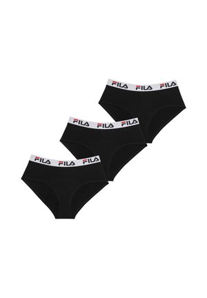 Fila LOT DE 3 CULOTTES - Slip - noir