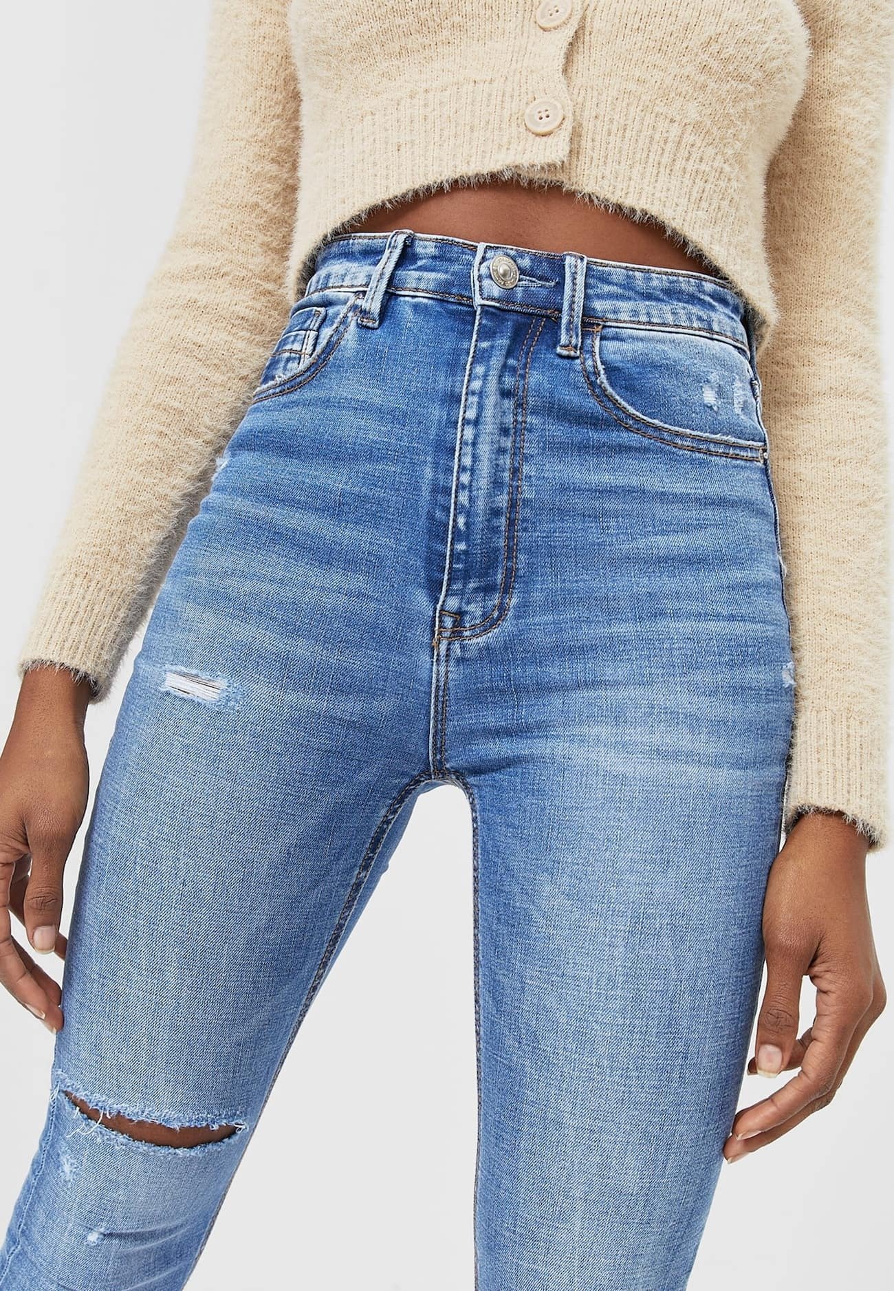 stradivarius skinny fit jeans