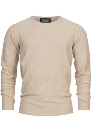 INDICODE JEANS, LOAKIM - Neule - vanilla ice