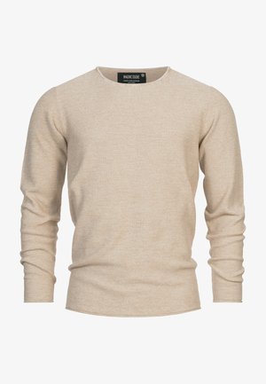 INDICODE JEANS, LOAKIM - Strickpullover - vanilla ice