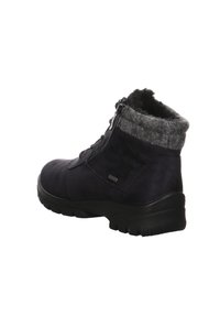 ara SAAS-FEE - Snowboot/Winterstiefel - blau grau schwarz