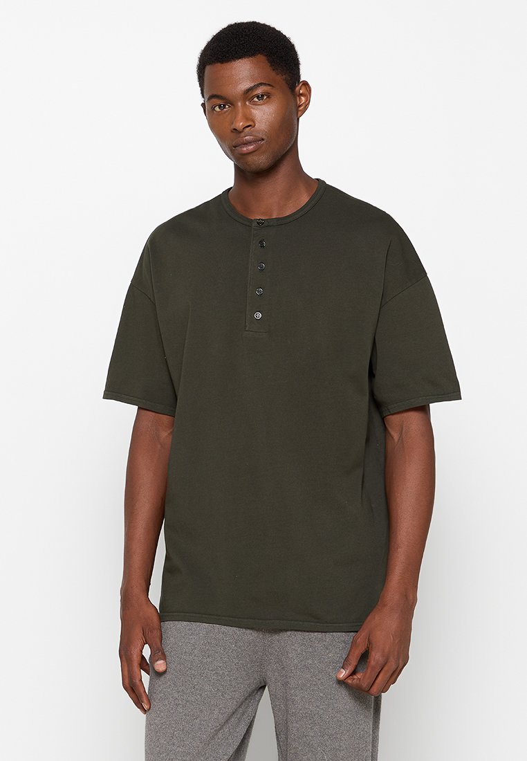 American vintage T-shirt basic kaki