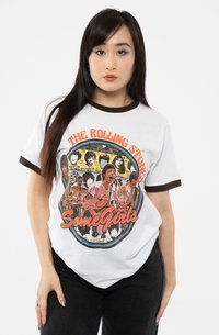 Paradiso Clothing THE ROLLING STONES  - Print T-shirt - white