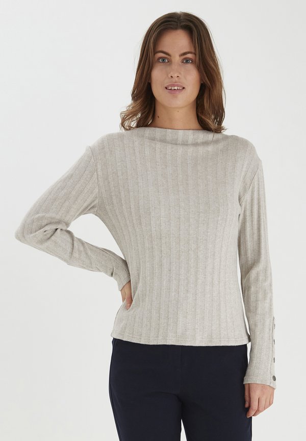 BYRalaya - Jumper - oyster melange