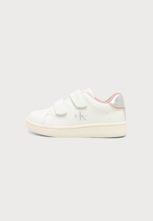 Calvin Klein Jeans ZIGGY UNISEX - Sneakers - off white/nude/silver
