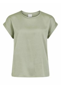 VILA VIELLETTE-NOOS - T-Shirt basic - cement/beige