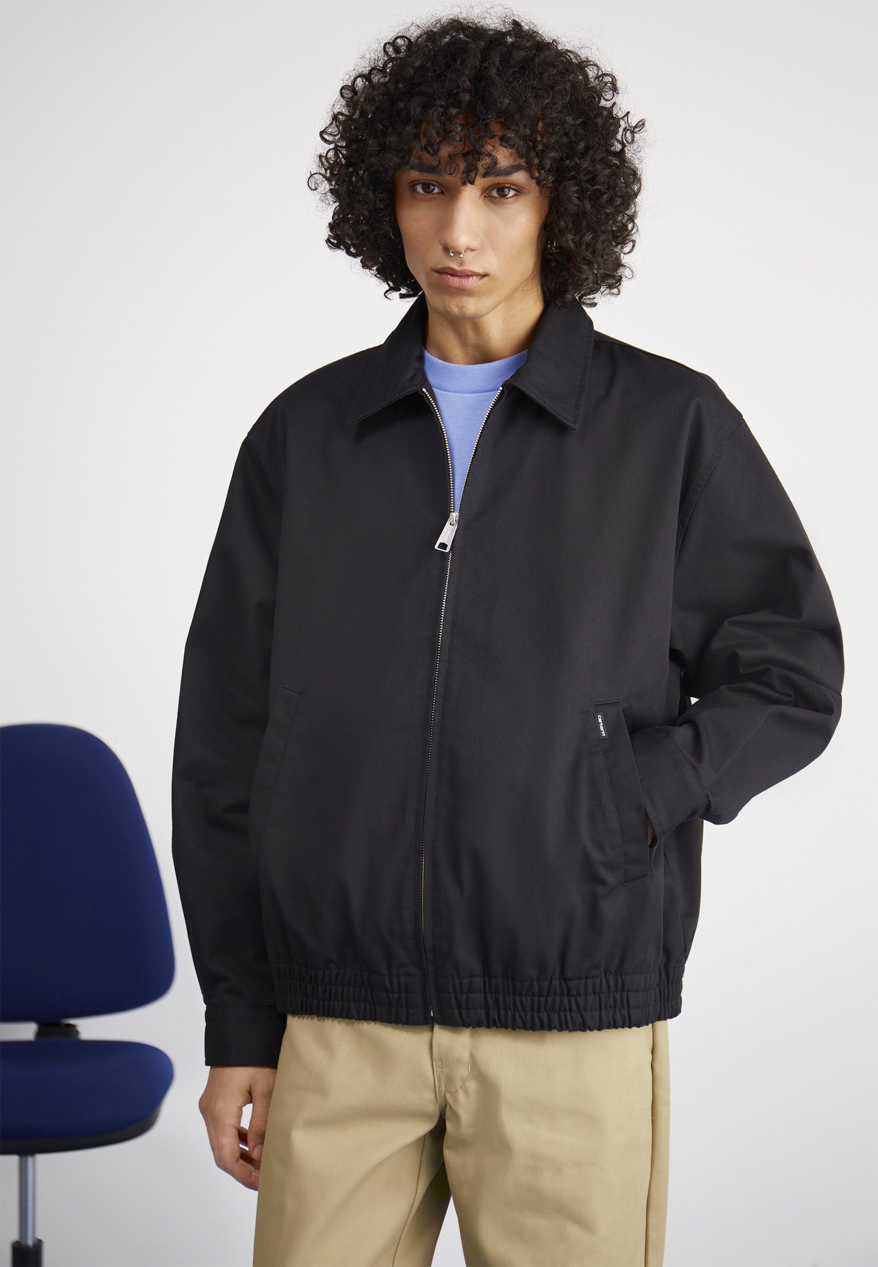 Carhartt WIP NEWHAVEN JACKET - Summer jacket - black - Zalando.co.uk 