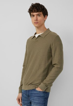 PULLOVER - Strickpullover - oliv/grün