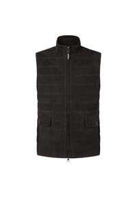 QUILTED - Väst - dark brown