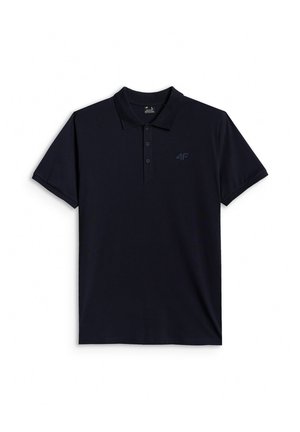 4F, 4F KOSZULKA POLO REGULAR MĘSKA - Poloshirt - navy