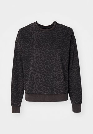 ONLY ONLVOICE O NECK  - Felpa - black