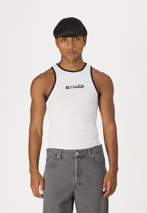 BABY TANK LOGO UNISEX - Top - white